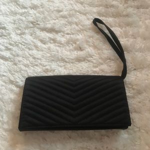 Black Neiman Marcus clutch